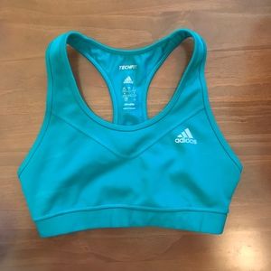 ADIDAS Teal Sports Bra (NWOT)